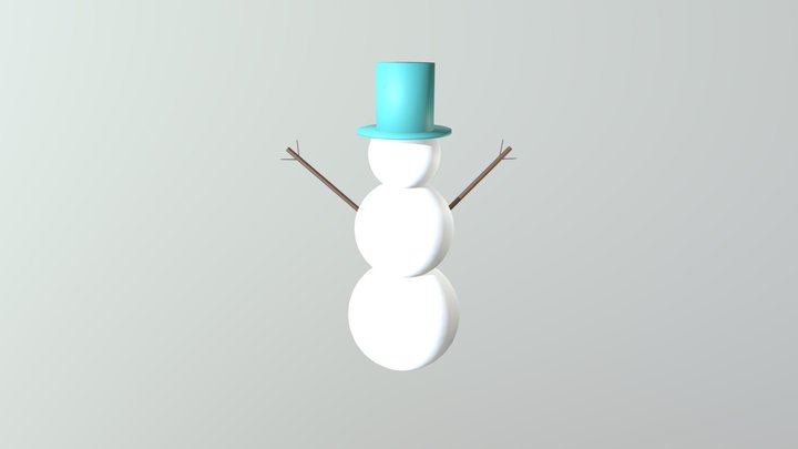 Snowman.Blendr 3D Model