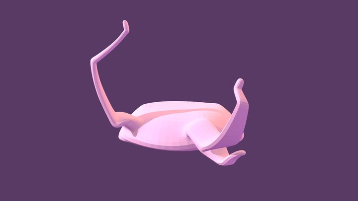 Tiefling horns reference 3D Model