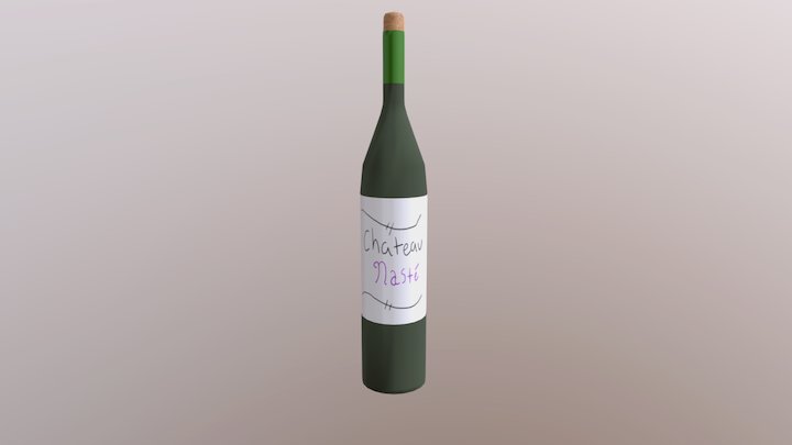 Wine_Bottle 3D Model