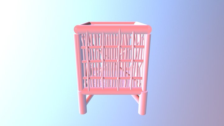 Buildable Hut 3D Model