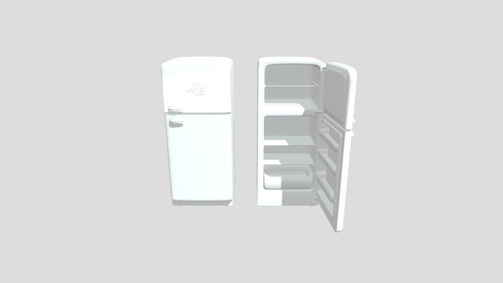 Fridge 3D Model