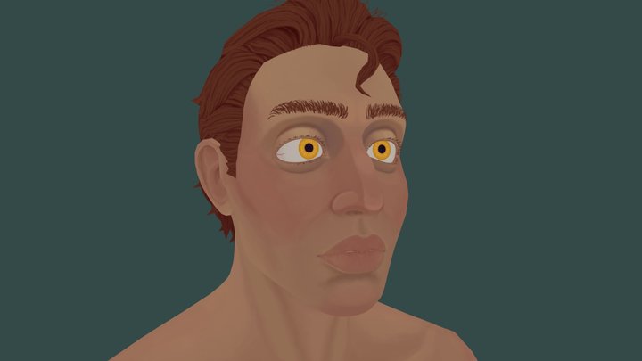 Hakon Portrait 3D Model