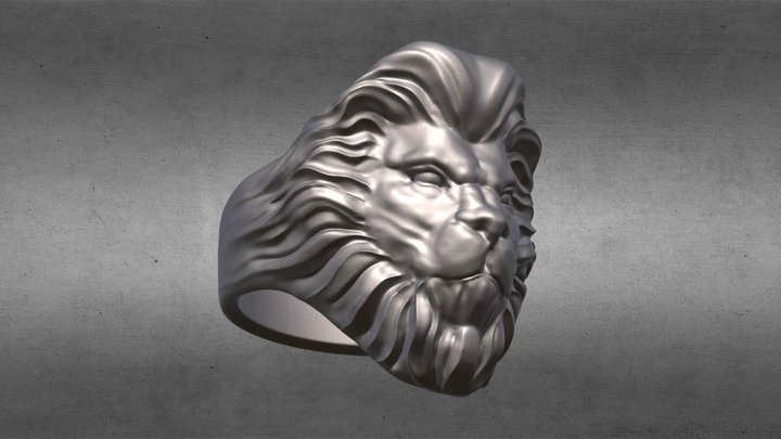 Lionring 3D Model