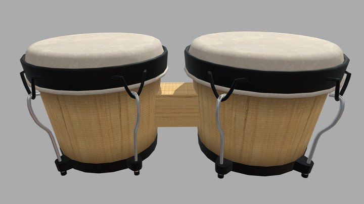 Bongos – Modello 3D gratuito STL
