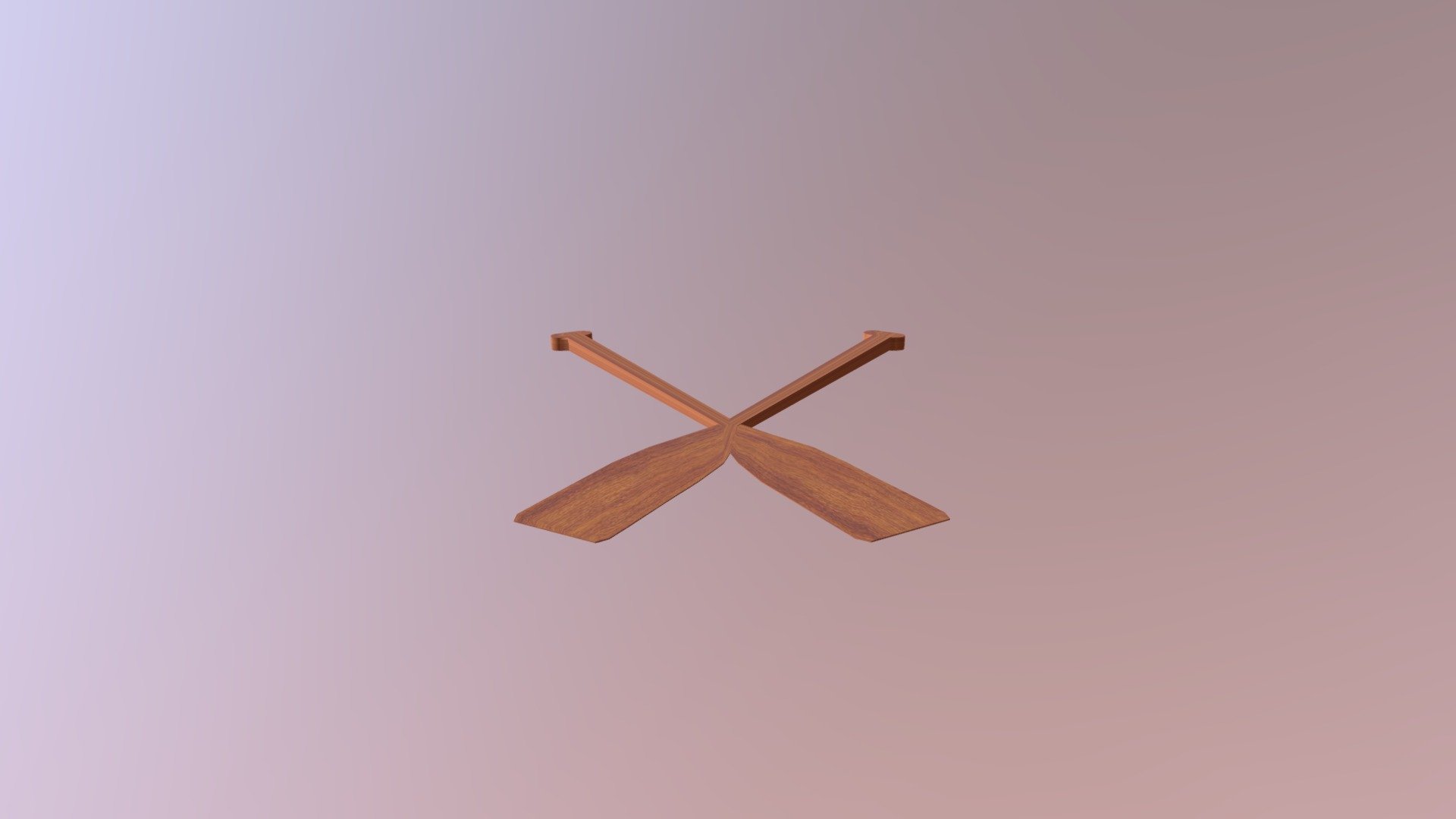 Oar — Sketchfab embed 3D viewer