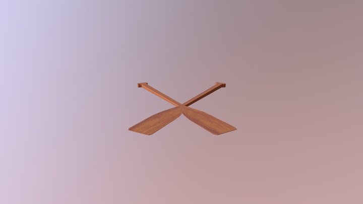 Oar 3D Model