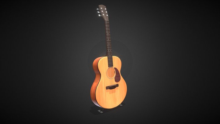 guitar acoustic – Modelo 3D gratuito STL