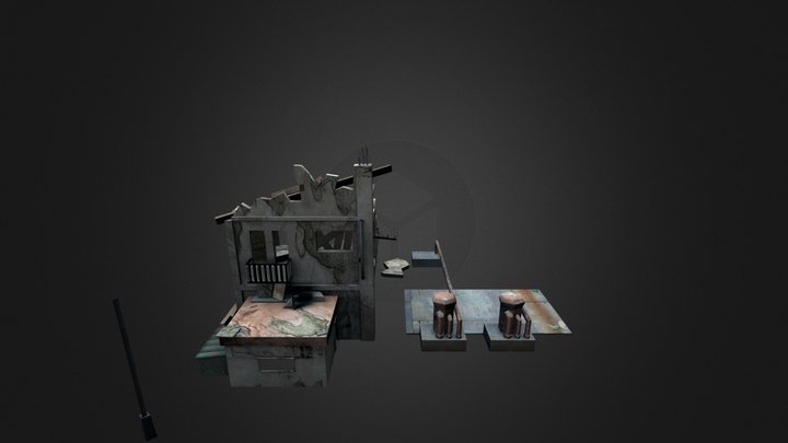 Ruins 3D Model