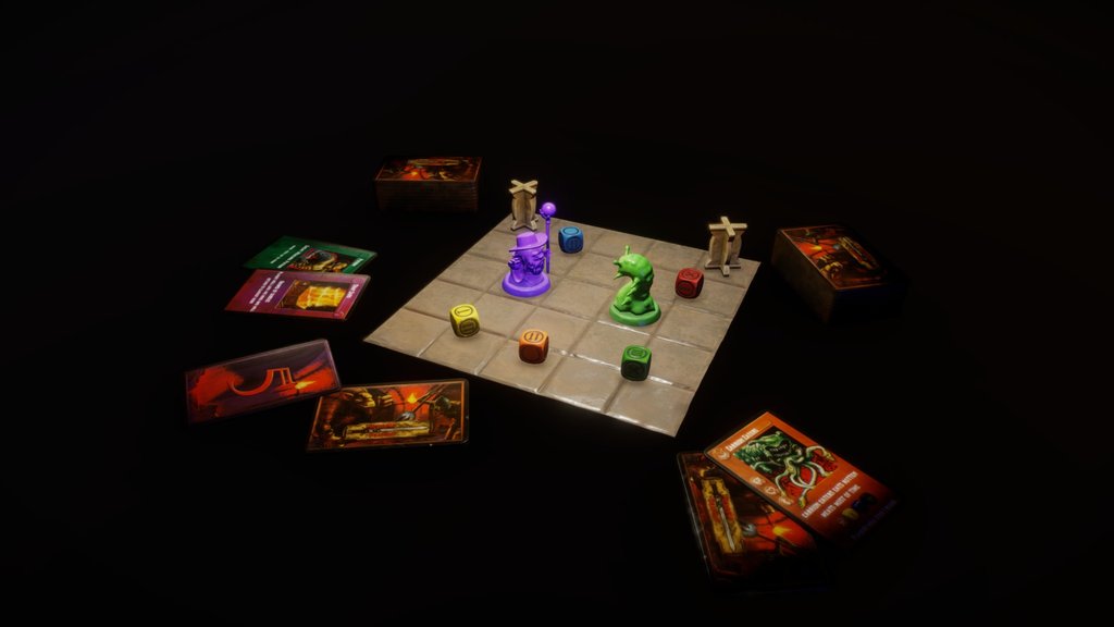Dungeon and dragons board game