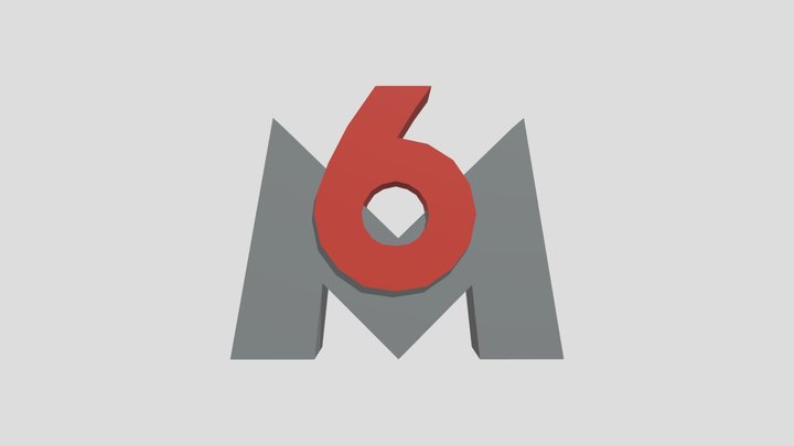 Separated M6 3D Model