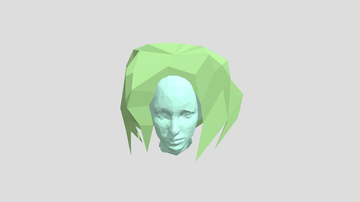 Womenhead_float 3D Model