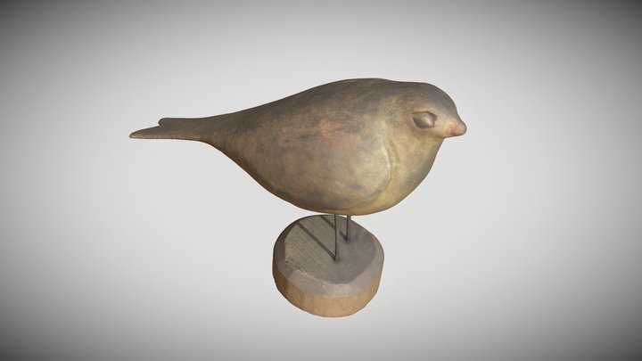 Toy Bird 3D Model