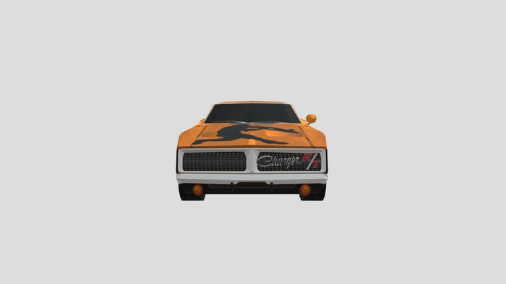 1969 Dodge Charger – Modello 3D gratuito STL