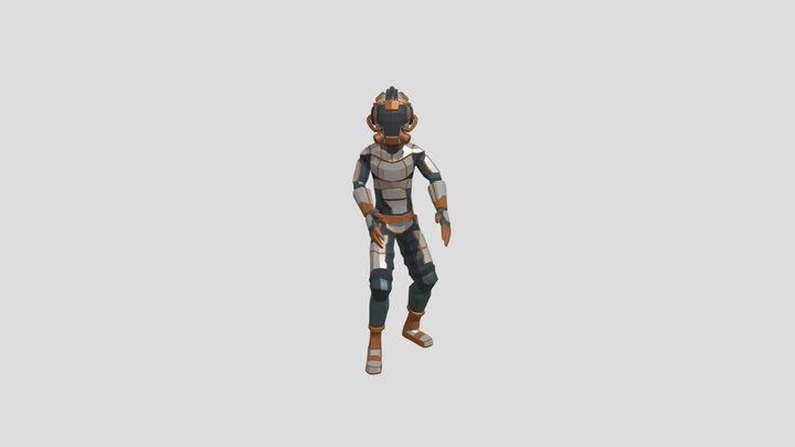 Astronaut 3D Model