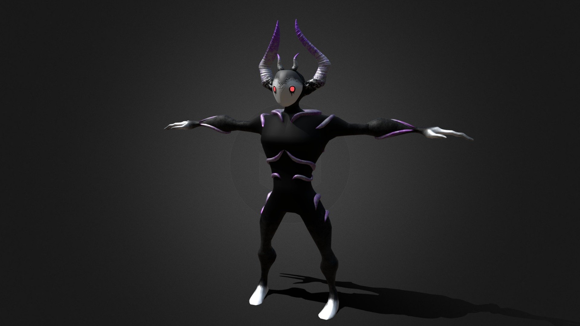 Hollow Enemy Character Model