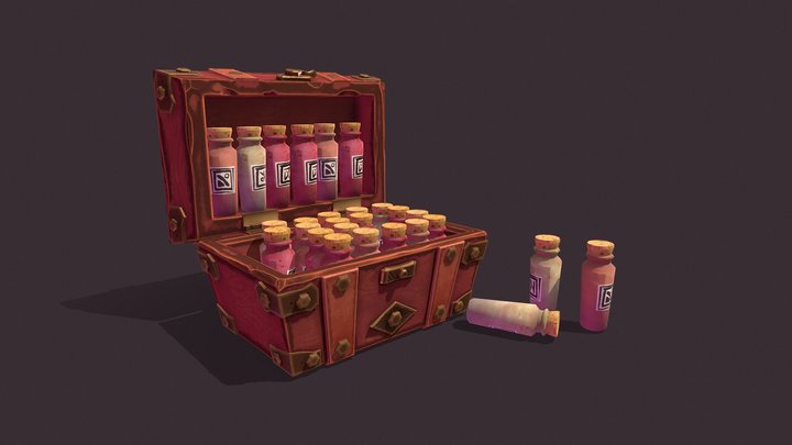 Magical Alchemist Kit 3D Model