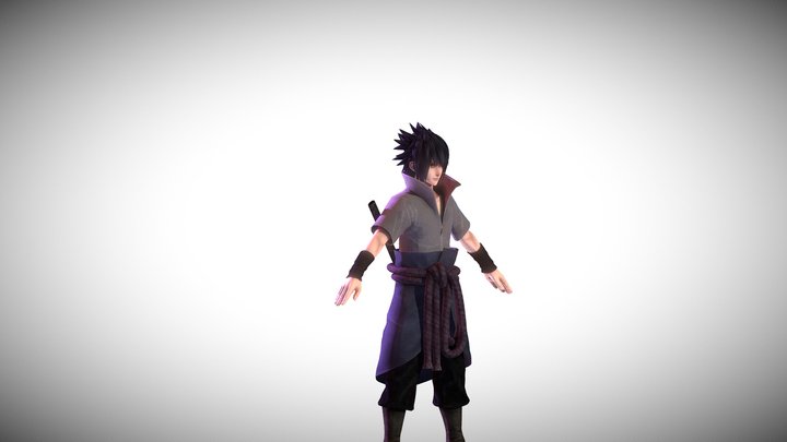 sasuke 3D Model