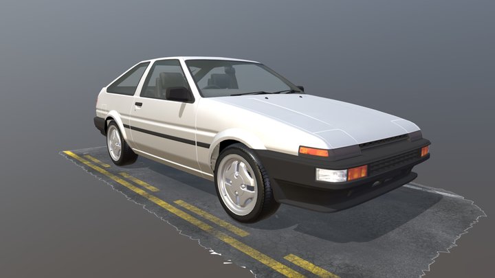 AE86 3D Model