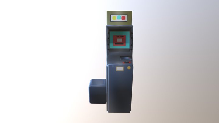 Caixa Eletronico 3D Model