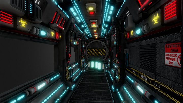 Coolant Access Corridor 3D Model