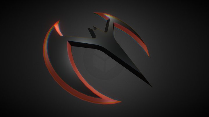 Batman Beyond Batarang 3D Model