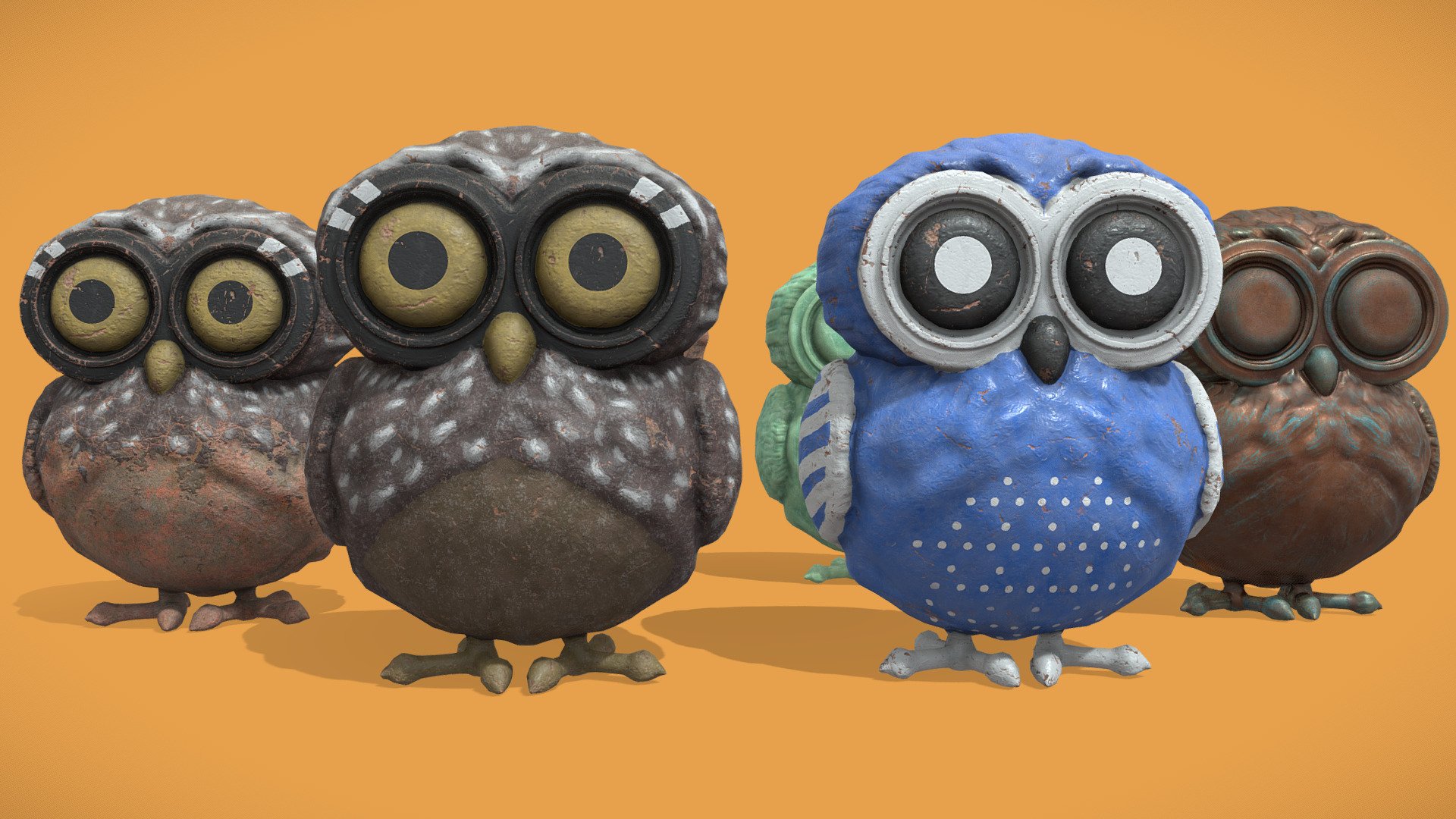 Athens Owl Statues Type B