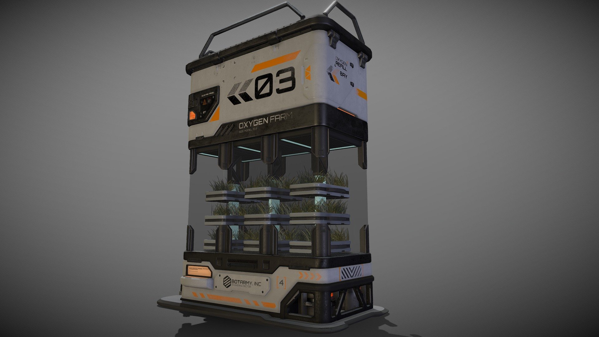 The Oxygen Farm | Sci-Fi Assets Selection