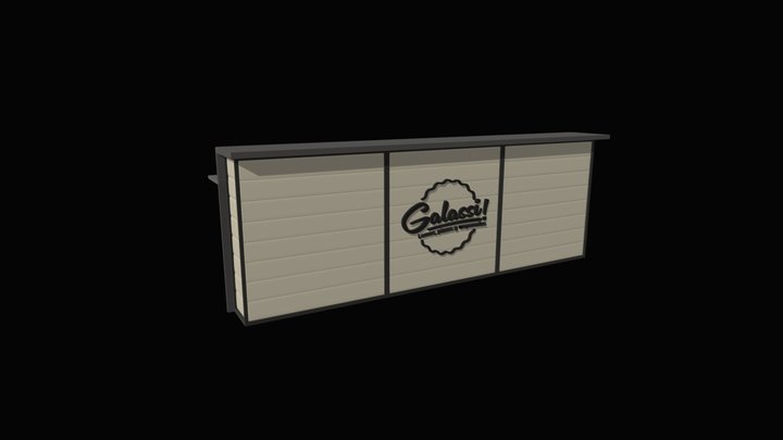 MOSTRADOR GALASSI 3D Model
