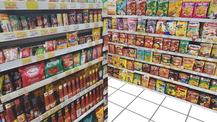 Supermarket 3D Model