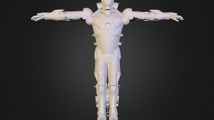 IronMan 3D Model