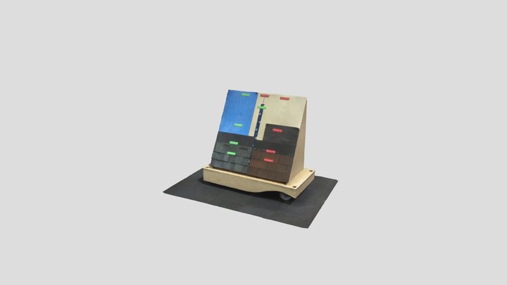 Good And Bad Roofing Practice 3D 3D Model