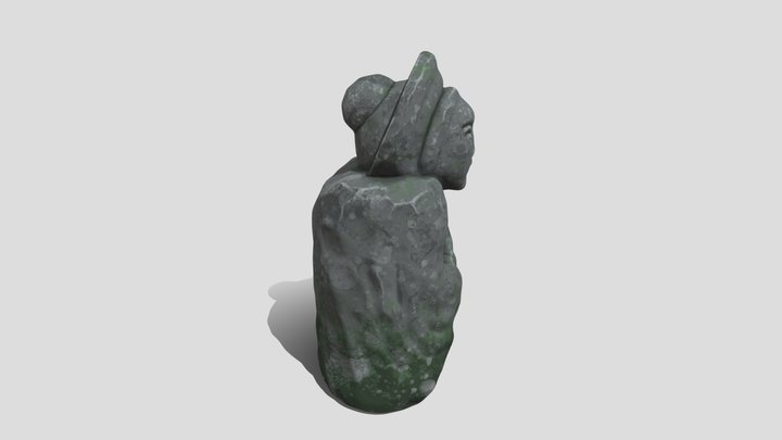 asian statue 3D Model