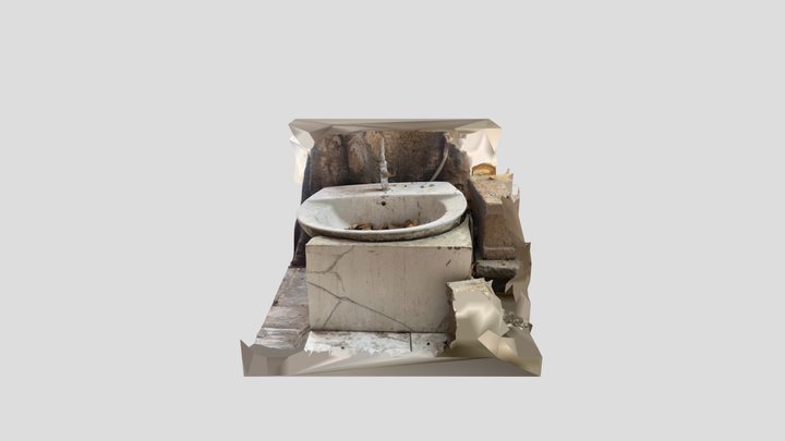 Old Basin 3D Model