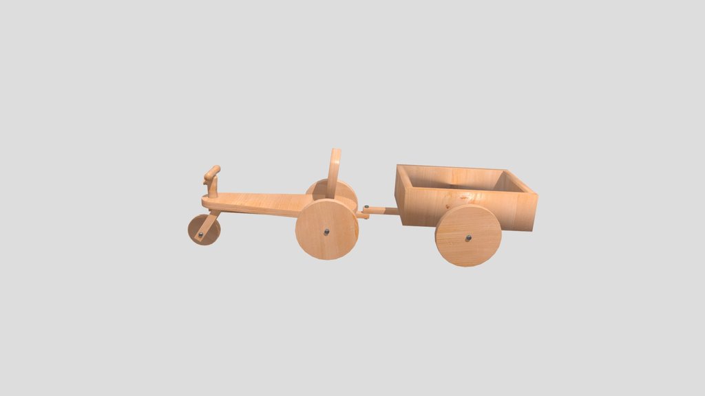 Wooden Bike For Children