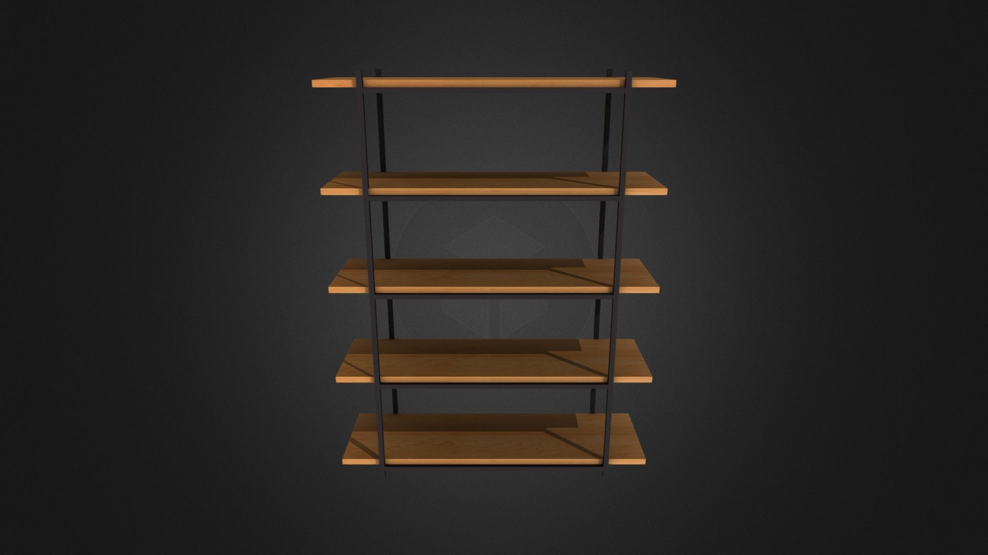 bookcase - 3D model by ojones [eace580] - Sketchfab