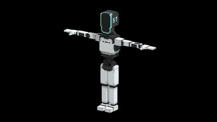 Robot ST-sl8 3D Model
