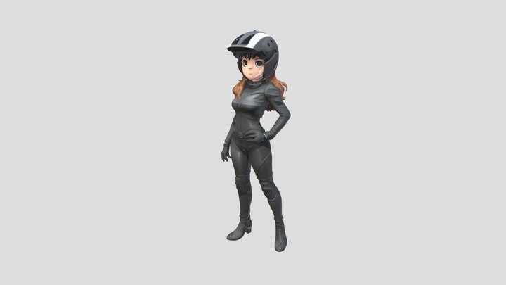 Velocity Rider Anime Biker Girl