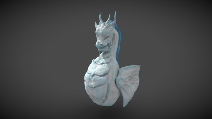 baby dragon 3D Model