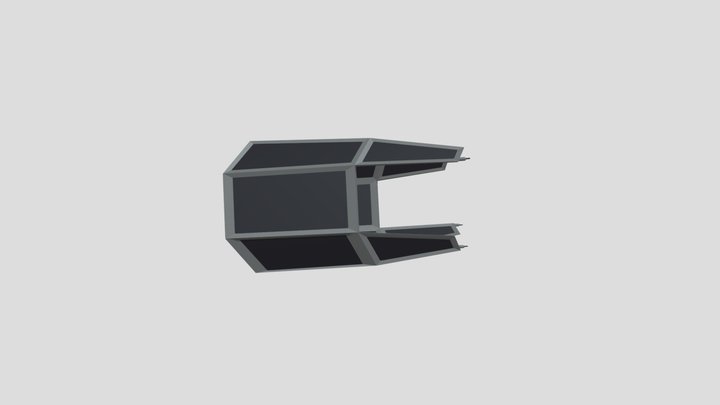 Tie Interceptor 3D Model
