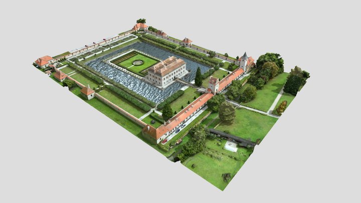 Kratochvile Castle 3D Model
