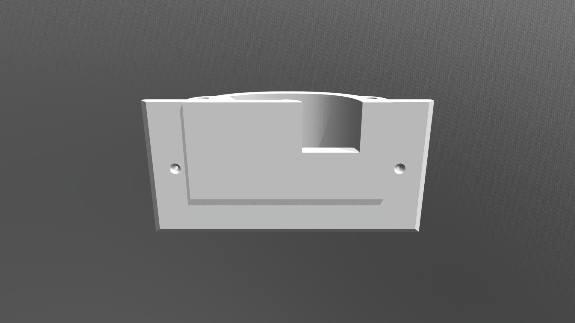 V200 End R Торцевой элемент светильника V200 — Sketchfab embed 3D viewer