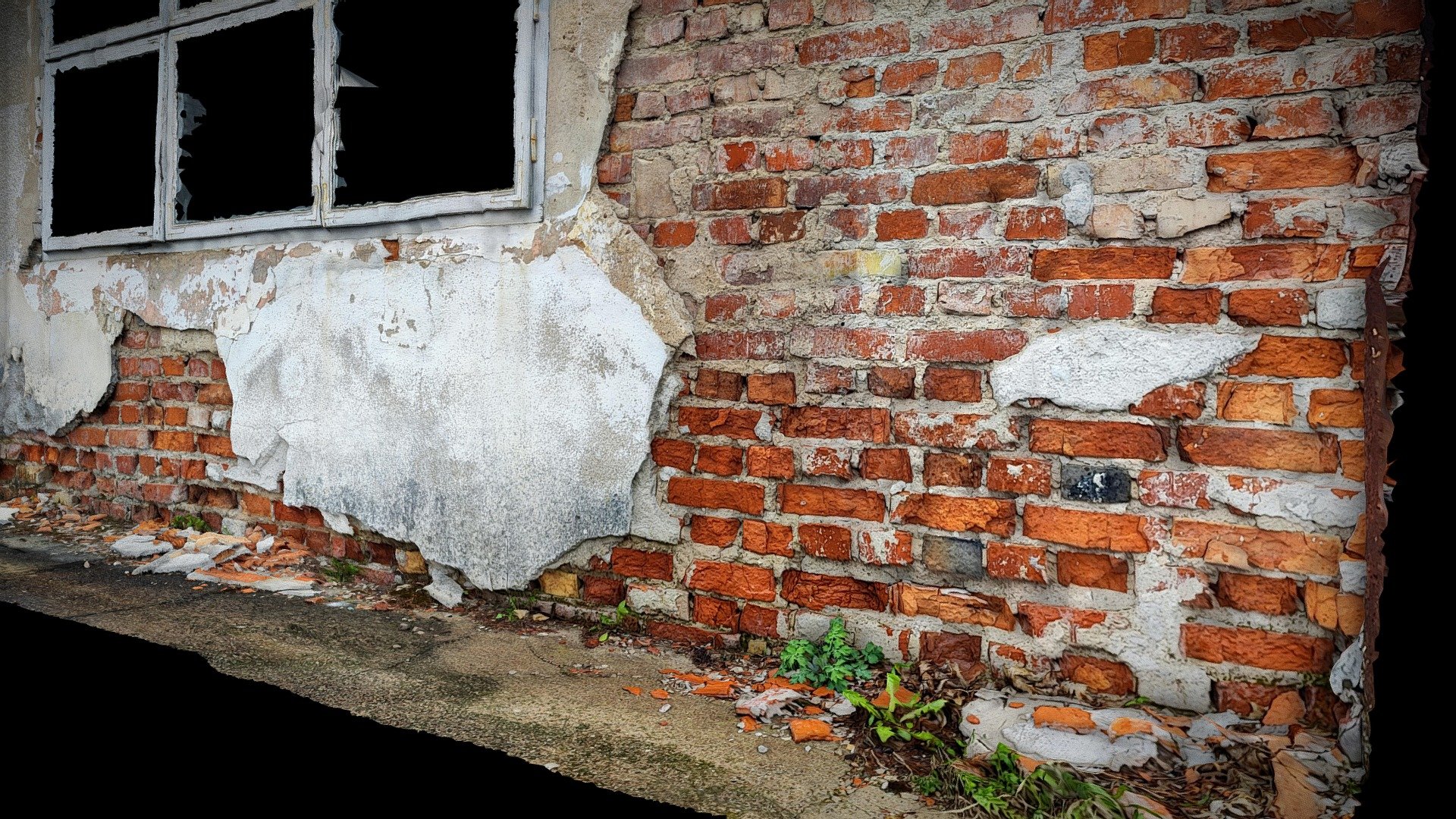 Stary Folwark, Brick wall, Details