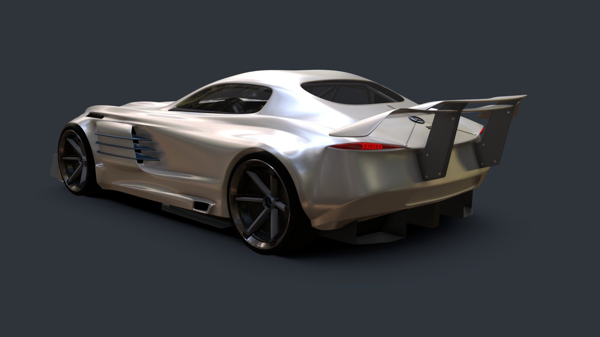 SLS AMG Gullwing concept - Race Variant