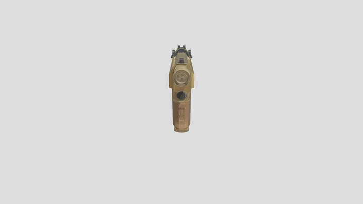 Modern pistol 3D Model