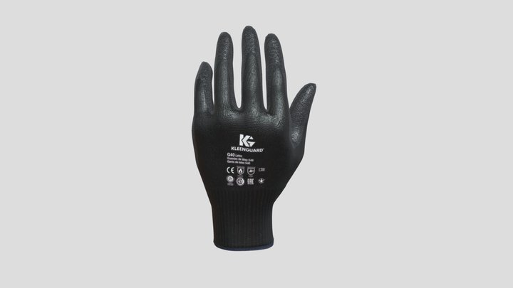 KleenGuard G40 Latex Glove 3D Model