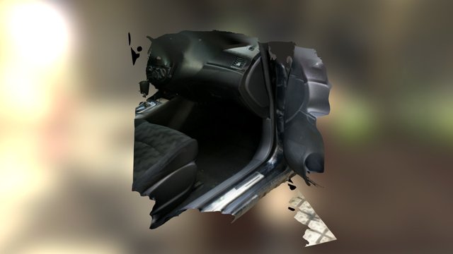 Car Seat 3D Model