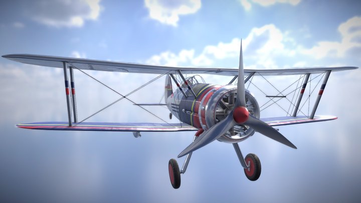 MK Gladiator Vintage 3D Model