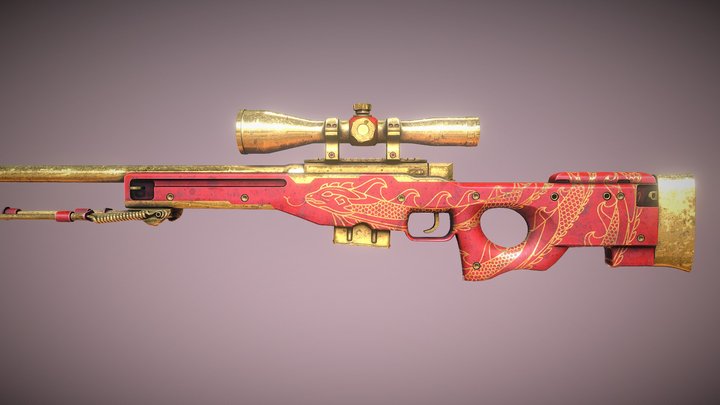 AWP | Kitetsu 3D Model