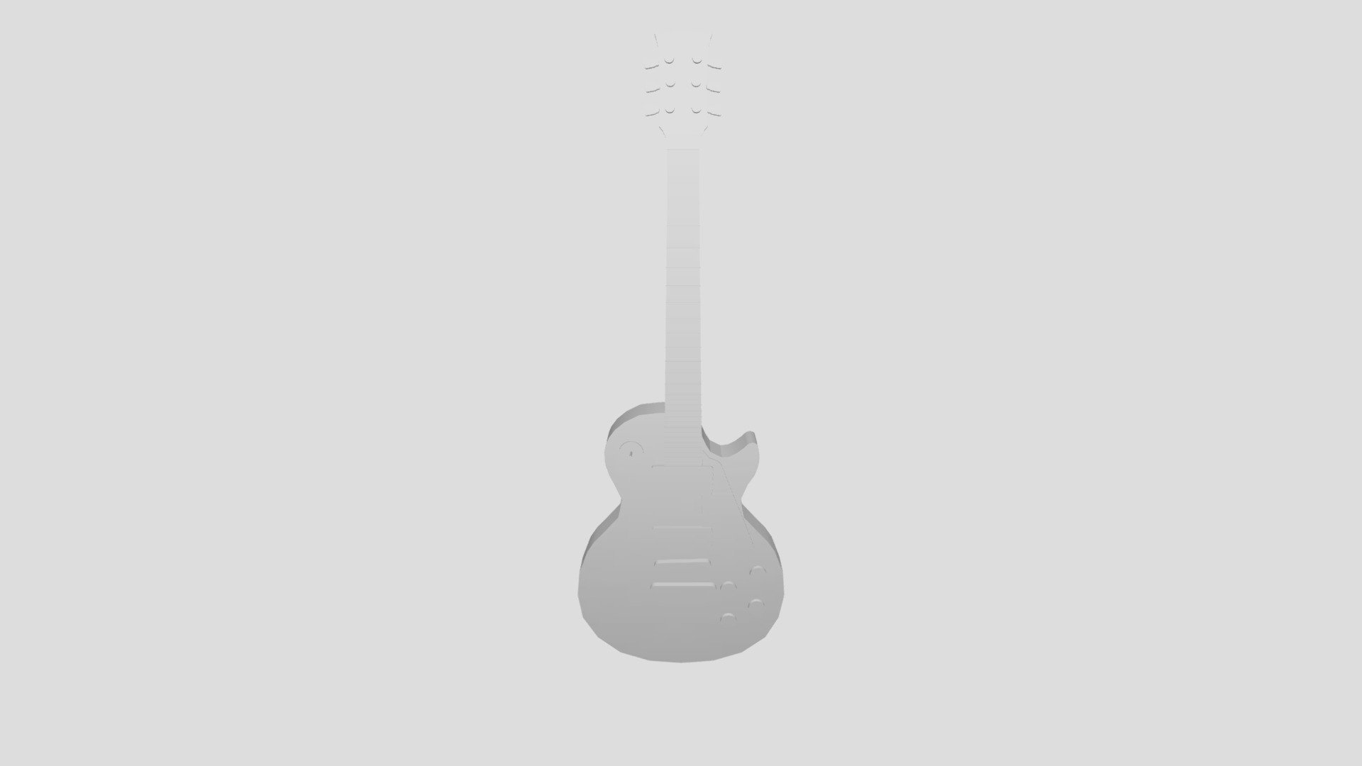 Gibson Les Paul - 3D model by vaultedinie [ead4a37] - Sketchfab