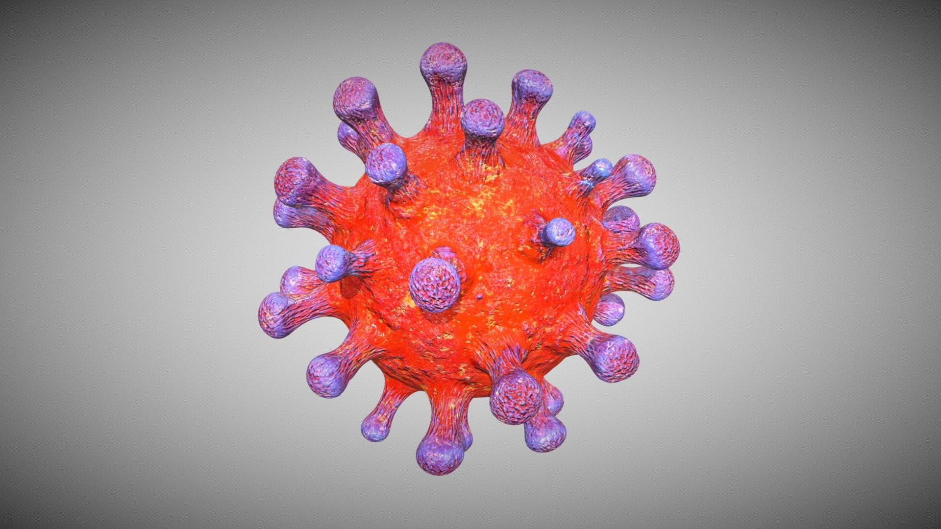 Corona Virus - Download Free 3D model by Sajith Rajan (@sajithtrajan